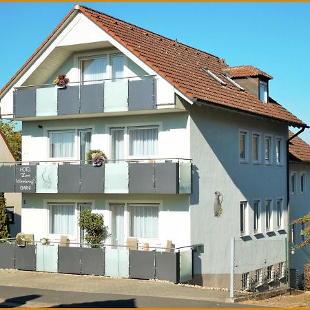 Hotel-Garni 'Zum Weinkrug' Sommerhausen Luaran gambar